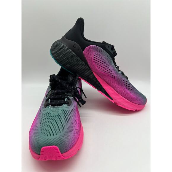 Under Armour HOVR Machina 3 Daylight Black Electro Pink 3025164-001 Mens Sz 10.5 - Picture 5 of 12